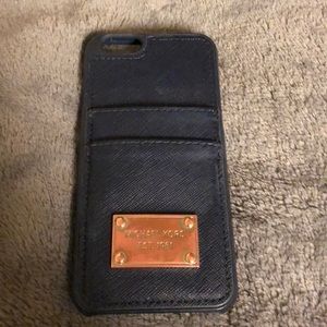 Navy Michael Kors IPhone 6 case
